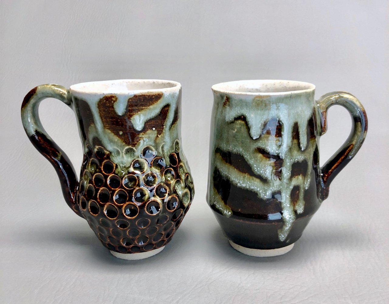 Student Jessica Crawford's ceramic artwork