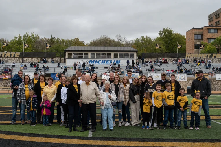 The Young Family Hornet Heritage Family