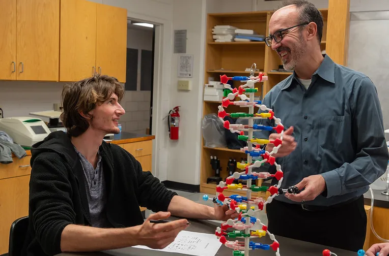Students learning with Lab Teacher
