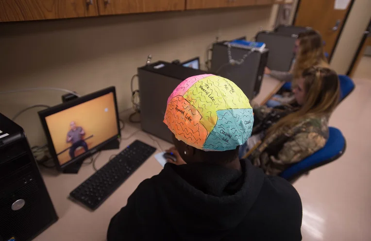 Students at Psychology Day