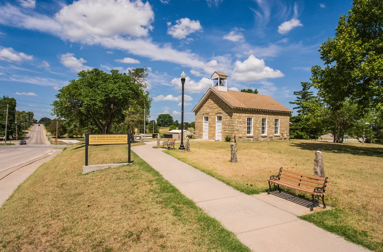 One-room schoolhouse on campus