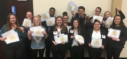 Group with Cert. and medals