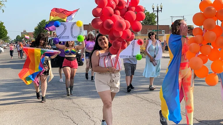 2021 Emporia PRIDE parade