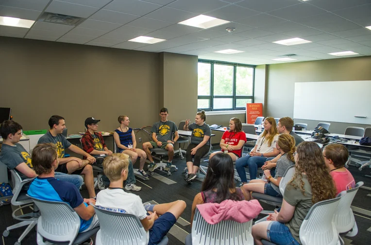 Honors College students at Leadership Camp