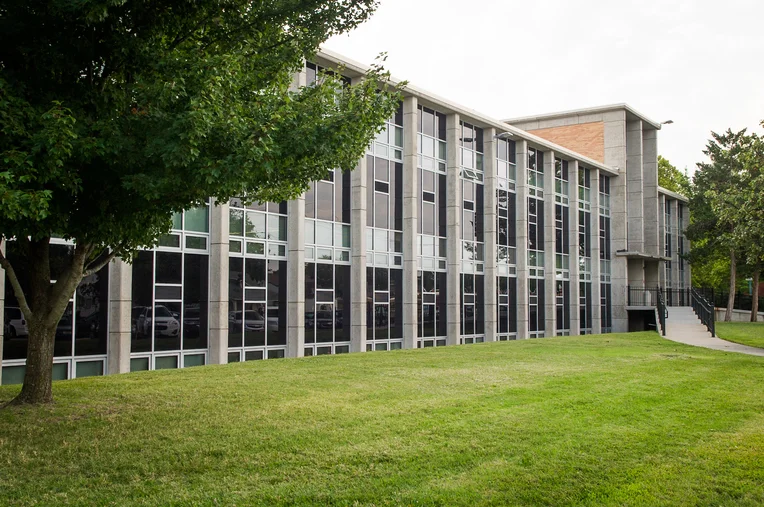 Exterior of Emporia State Science Hall