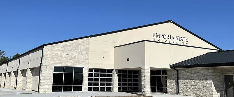 Kossover Family Tennis Complex building is made of limestone.